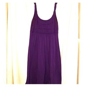 Purple summer dress